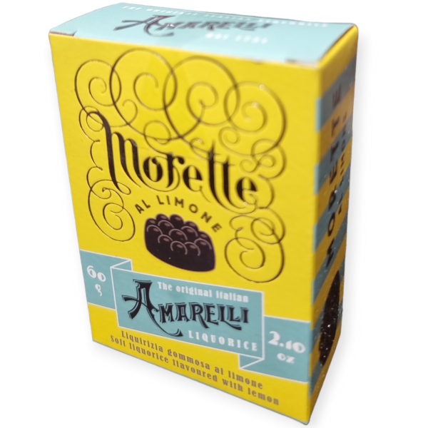 Amarelli Morette Lakritz mit Zitrone 60g